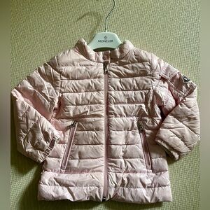 Moncler Pastel Pink Kids Puffer Coat 2A